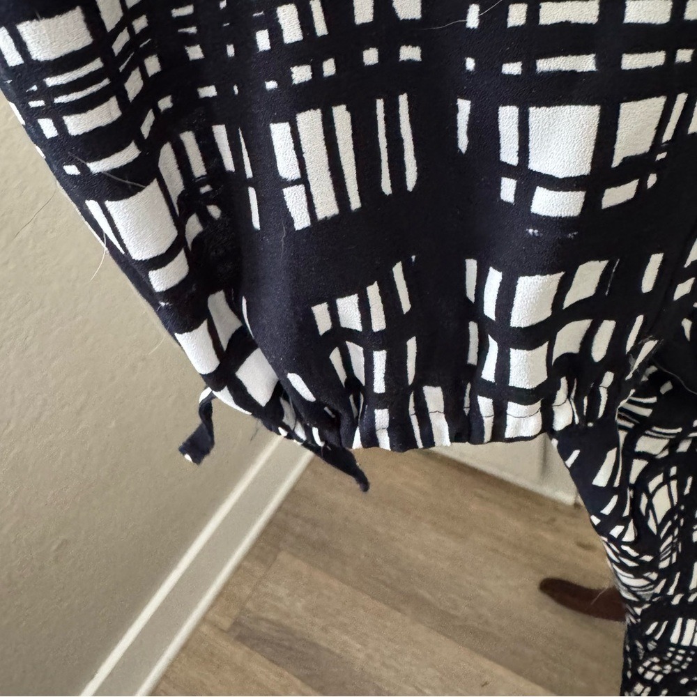 Madewell Women's Navy & White Jumpsuit Chic Classy - Picture 5 of 5